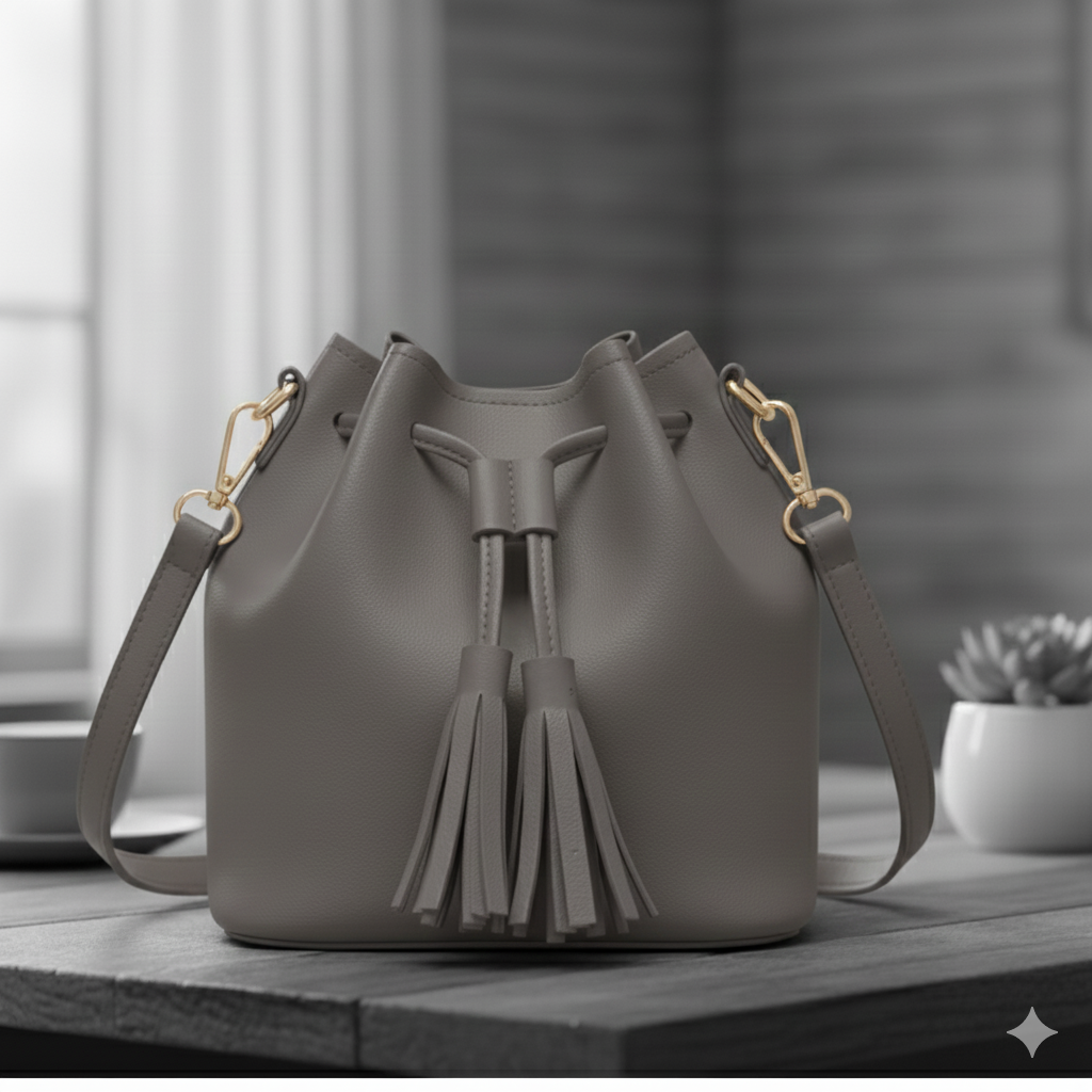 Ladies Bucket CrossBody Bag ASH-CR-015