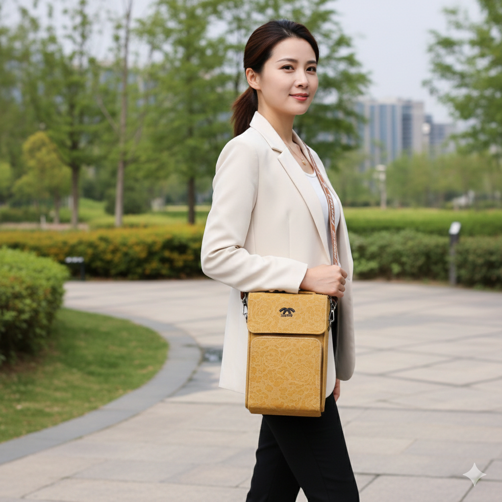 Modern Urban Utility Messenger Bag ASH-CR-007