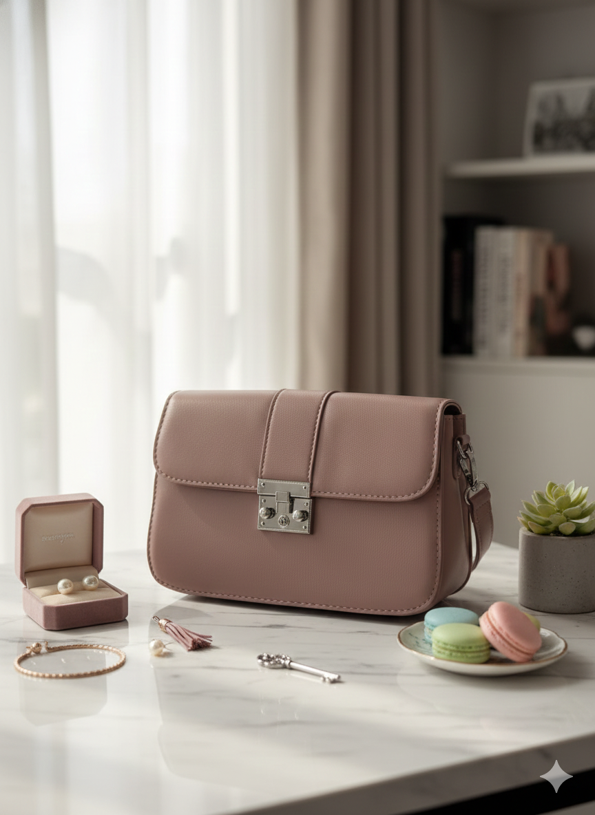 The Classic Elegance Shoulder Bag ASH-CR-097