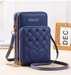 Large Capacity Multicolor Coin Purse Mobile Phone Wallet BagASH-CR072