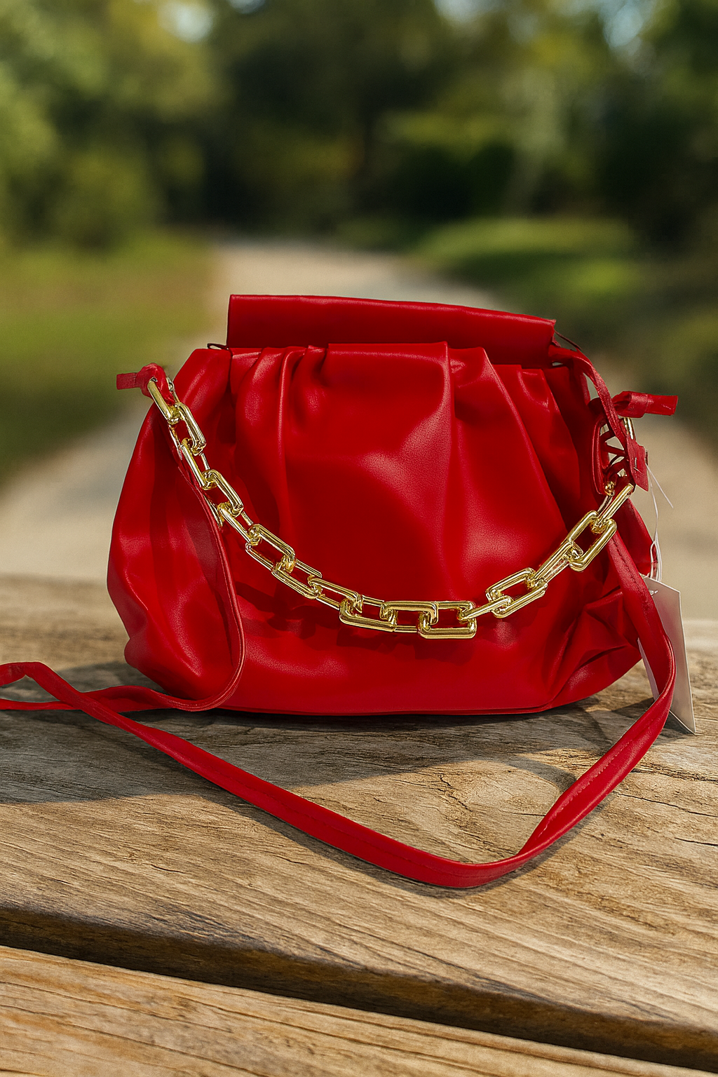 Ladies  Chain Bucket Bag ASH-CR-021