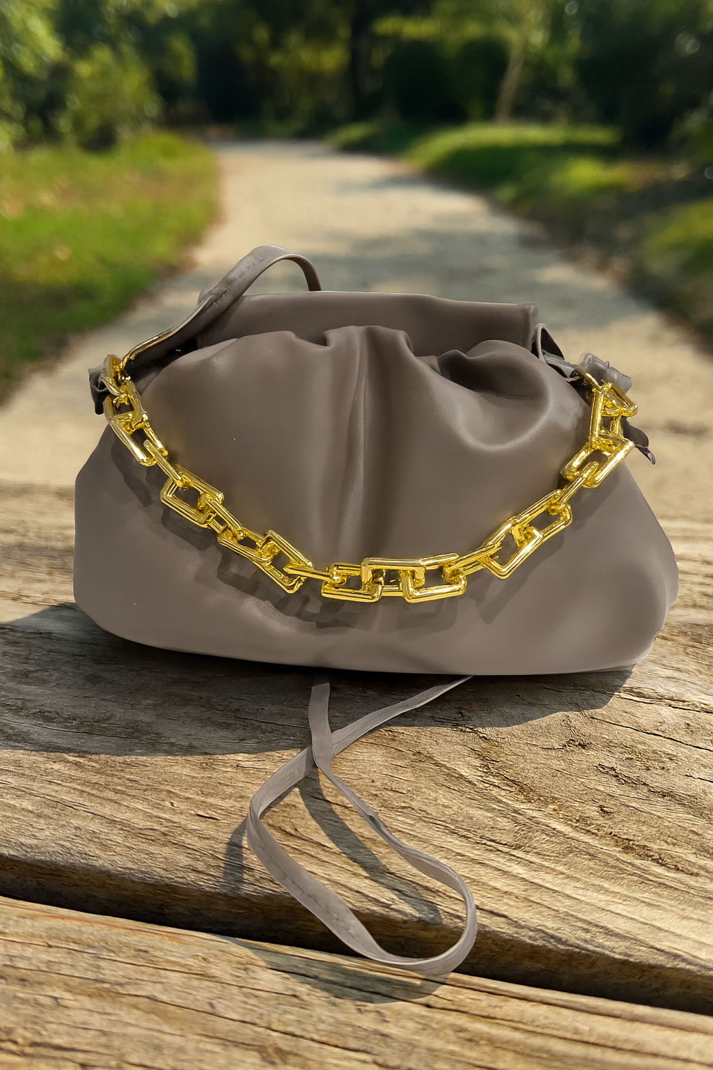 Ladies  Chain Bucket Bag ASH-CR-021