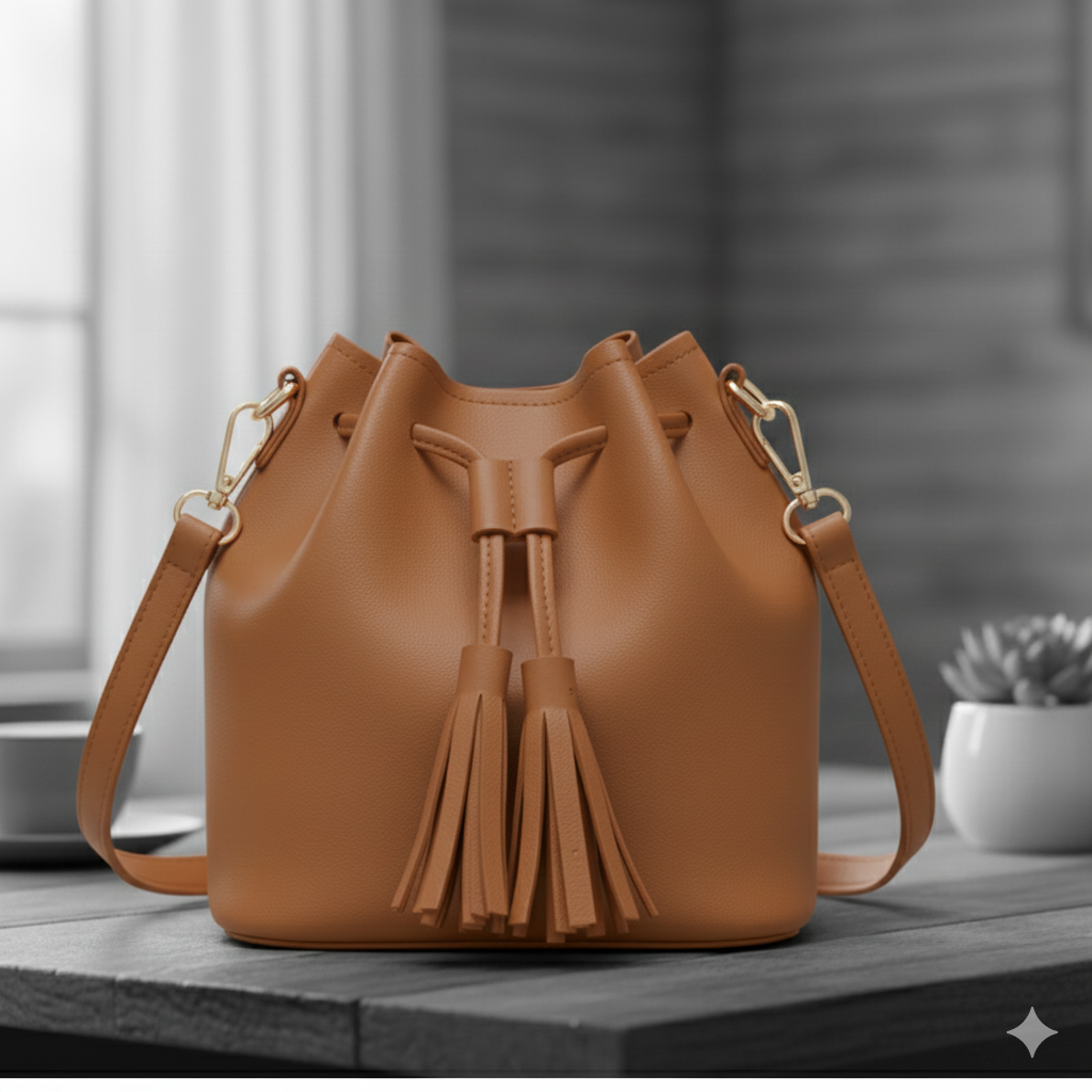 Ladies Bucket CrossBody Bag ASH-CR-015