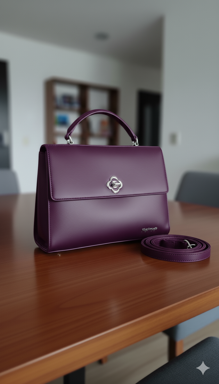 Elegant Top Handle Handbag ASH-CR-080