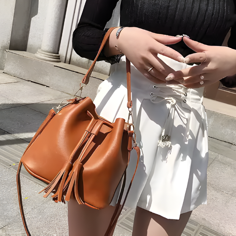 Ladies Bucket CrossBody Bag ASH-CR-015