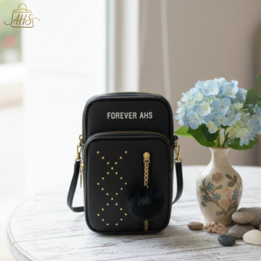 Luxe Studded Crossbody" ASH-CR-076