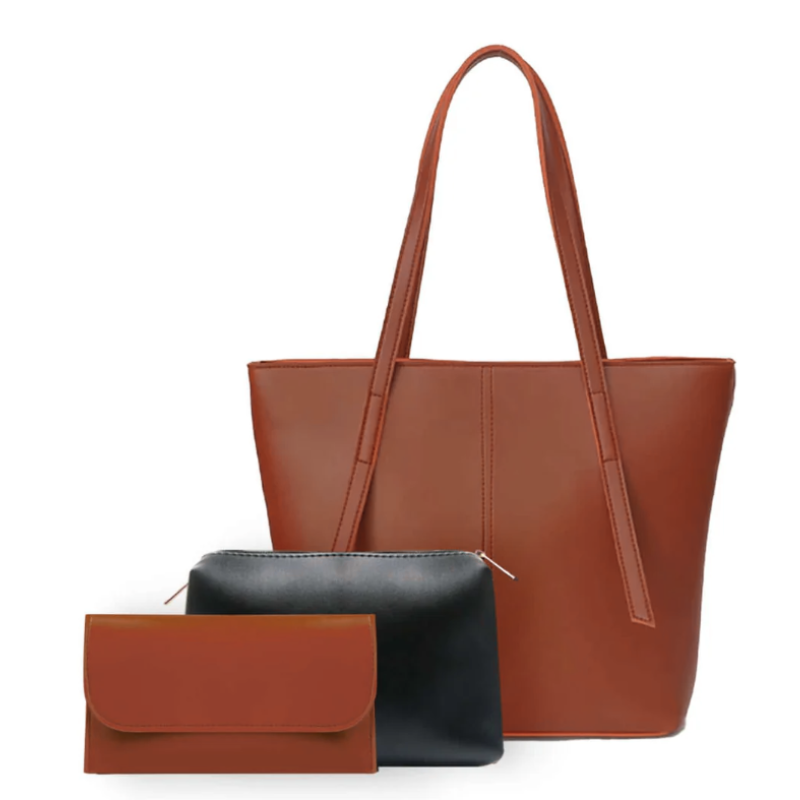 Designer Vintage Women's 3 Pcs Bag Set ASH-CR-054