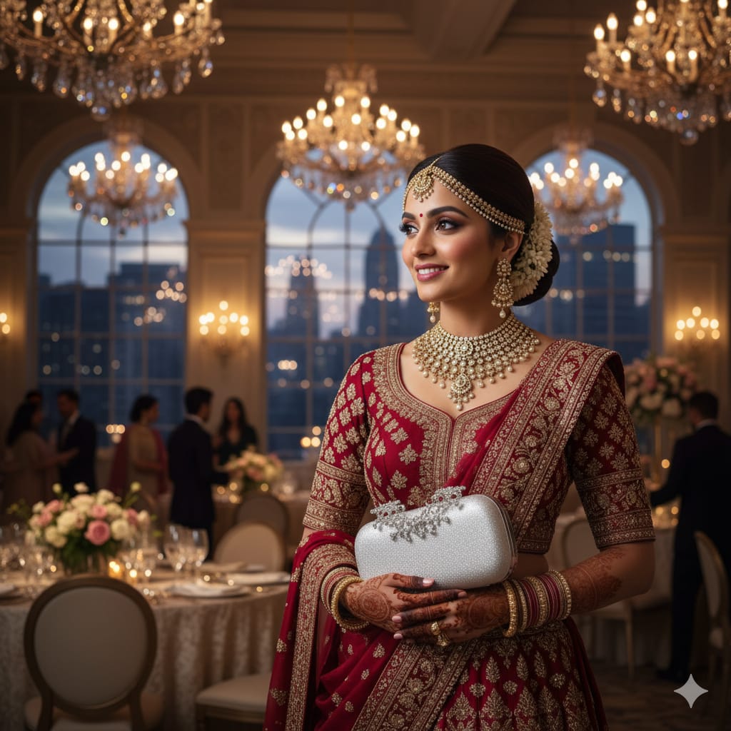 Handbag Wedding bridle Bag ASH-CR093